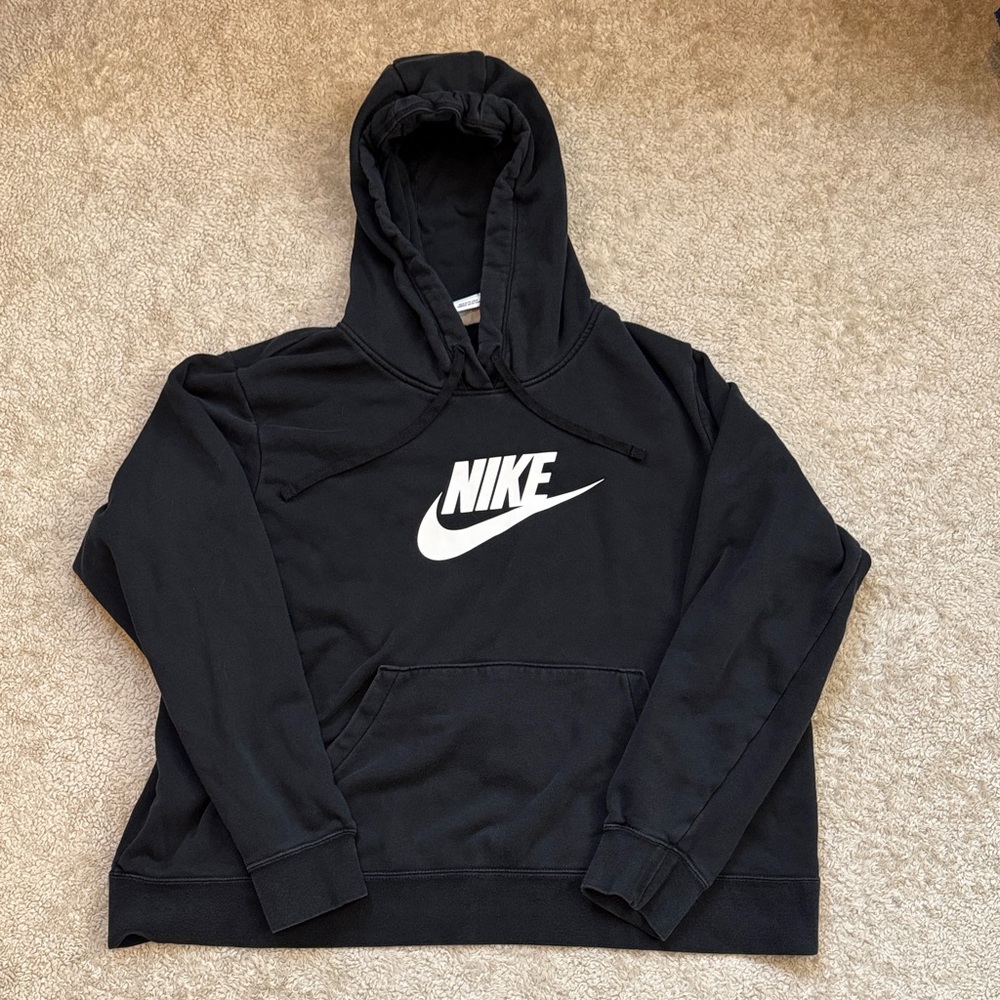 Nike Black Pullover Hoodie